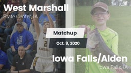 Matchup: West Marshall High vs. Iowa Falls/Alden  2020