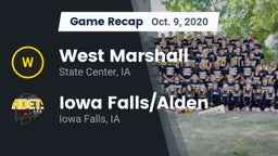 Recap: West Marshall  vs. Iowa Falls/Alden  2020