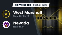 Recap: West Marshall  vs. Nevada  2022
