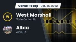 Recap: West Marshall  vs. Albia  2022
