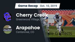 Recap: Cherry Creek  vs. Arapahoe  2019