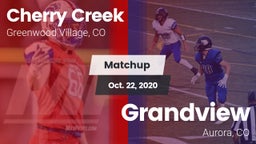 Matchup: Cherry Creek High vs. Grandview  2020