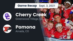 Recap: Cherry Creek  vs. Pomona  2021