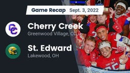 Recap: Cherry Creek  vs. St. Edward  2022