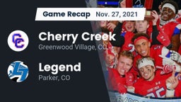 Recap: Cherry Creek  vs. Legend  2021