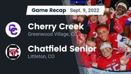 Recap: Cherry Creek  vs. Chatfield Senior  2022
