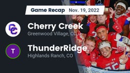 Recap: Cherry Creek  vs. ThunderRidge  2022