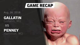 Recap: Gallatin  vs. Penney  2016