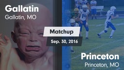 Matchup: Gallatin  vs. Princeton  2016