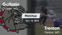 Matchup: Gallatin  vs. Trenton  2016
