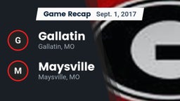 Recap: Gallatin  vs. Maysville  2017