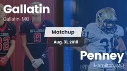 Matchup: Gallatin  vs. Penney  2018