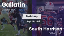 Matchup: Gallatin  vs. South Harrison  2018
