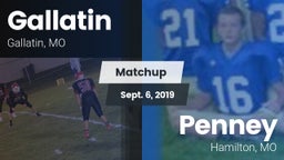 Matchup: Gallatin  vs. Penney  2019