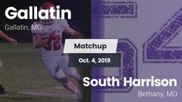Matchup: Gallatin  vs. South Harrison  2019