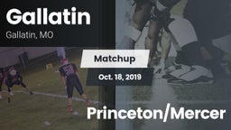 Matchup: Gallatin  vs. Princeton/Mercer 2019