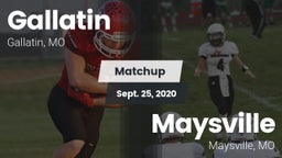 Matchup: Gallatin  vs. Maysville  2020