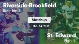 Matchup: Riverside-Brookfield vs. St. Edward  2016