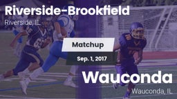 Matchup: Riverside-Brookfield vs. Wauconda  2017