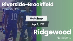 Matchup: Riverside-Brookfield vs. Ridgewood  2017