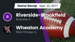 Recap: Riverside-Brookfield  vs. Wheaton Academy  2017
