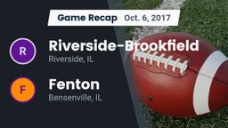 Recap: Riverside-Brookfield  vs. Fenton  2017