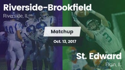 Matchup: Riverside-Brookfield vs. St. Edward  2017