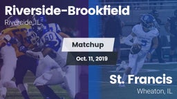 Matchup: Riverside-Brookfield vs. St. Francis  2019