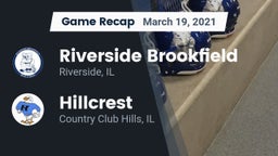 Recap: Riverside Brookfield  vs. Hillcrest  2021