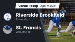 Recap: Riverside Brookfield  vs. St. Francis  2021
