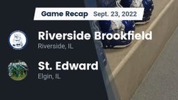 Recap: Riverside Brookfield  vs. St. Edward  2022