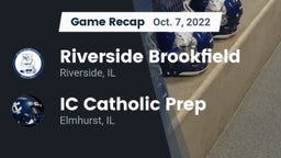 Recap: Riverside Brookfield  vs. IC Catholic Prep 2022