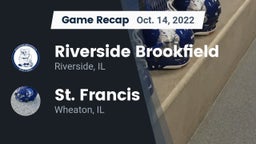 Recap: Riverside Brookfield  vs. St. Francis  2022
