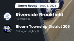 Recap: Riverside Brookfield  vs. Bloom Township  District 206 2023