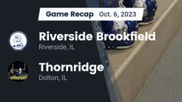 Recap: Riverside Brookfield  vs. Thornridge  2023