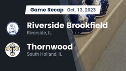 Recap: Riverside Brookfield  vs. Thornwood  2023
