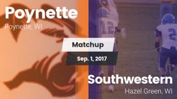 Matchup: Poynette  vs. Southwestern  2017