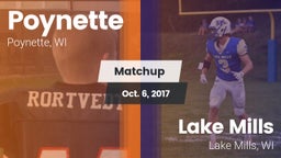 Matchup: Poynette  vs. Lake Mills  2017