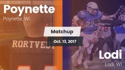 Matchup: Poynette  vs. Lodi  2017