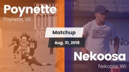 Matchup: Poynette  vs. Nekoosa  2018