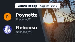 Recap: Poynette  vs. Nekoosa  2018