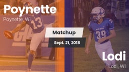 Matchup: Poynette  vs. Lodi  2018