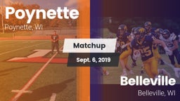 Matchup: Poynette  vs. Belleville  2019