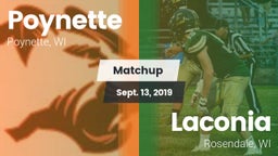Matchup: Poynette  vs. Laconia  2019
