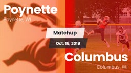 Matchup: Poynette  vs. Columbus  2019