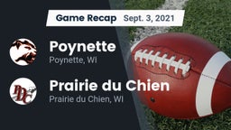 Recap: Poynette  vs. Prairie du Chien  2021