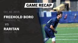 Recap: Freehold Boro  vs. Raritan  2015