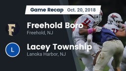 Recap: Freehold Boro  vs. Lacey Township  2018