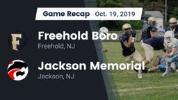 Recap: Freehold Boro  vs. Jackson Memorial  2019