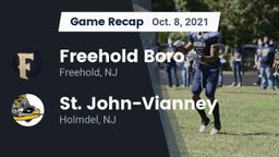 Recap: Freehold Boro  vs. St. John-Vianney  2021